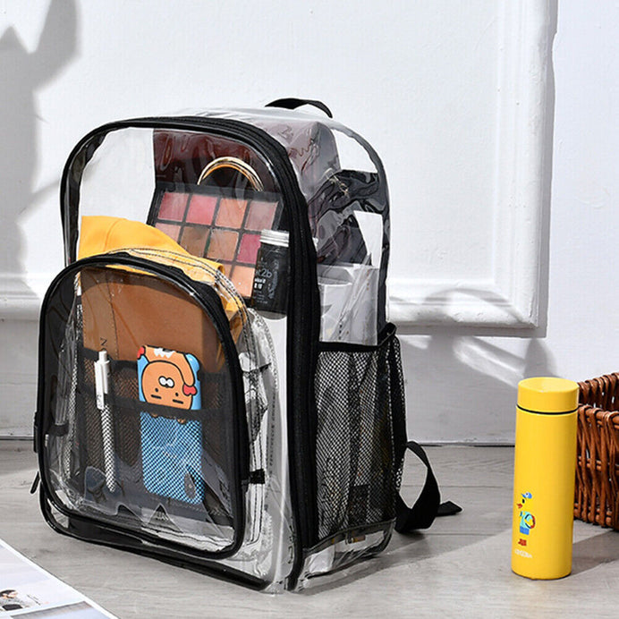 Transparent Heavy-Duty Backpack