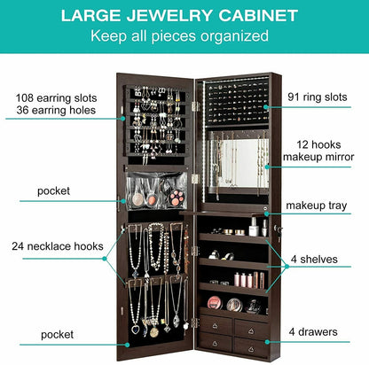 Multipurpose Storage Cabinet with 4 Drawers