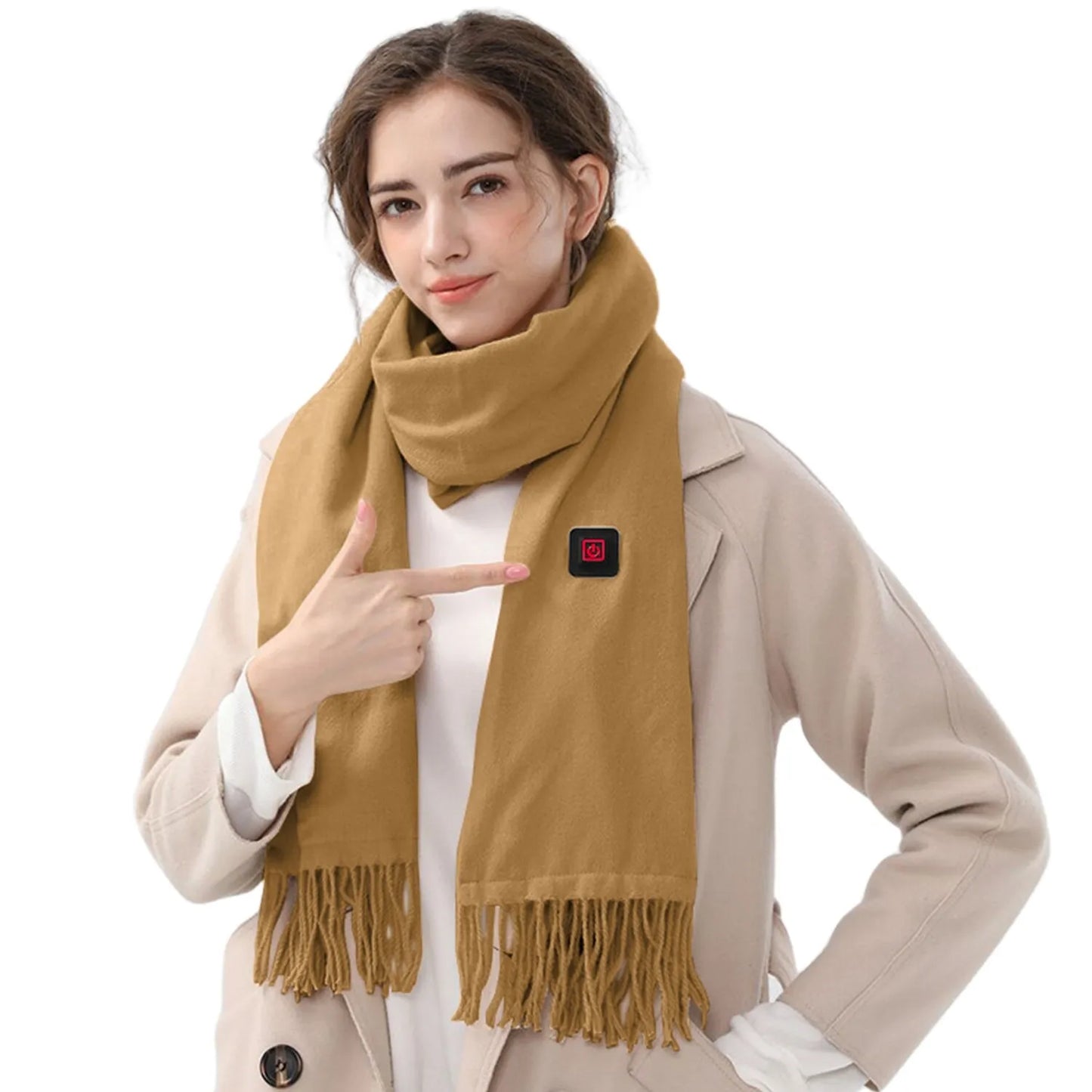 Unisex Electric Heated Winter Scarf