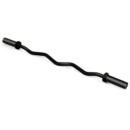 48-Inch Olympic Barbell - 400 lb Capacity Phosphate Steel
