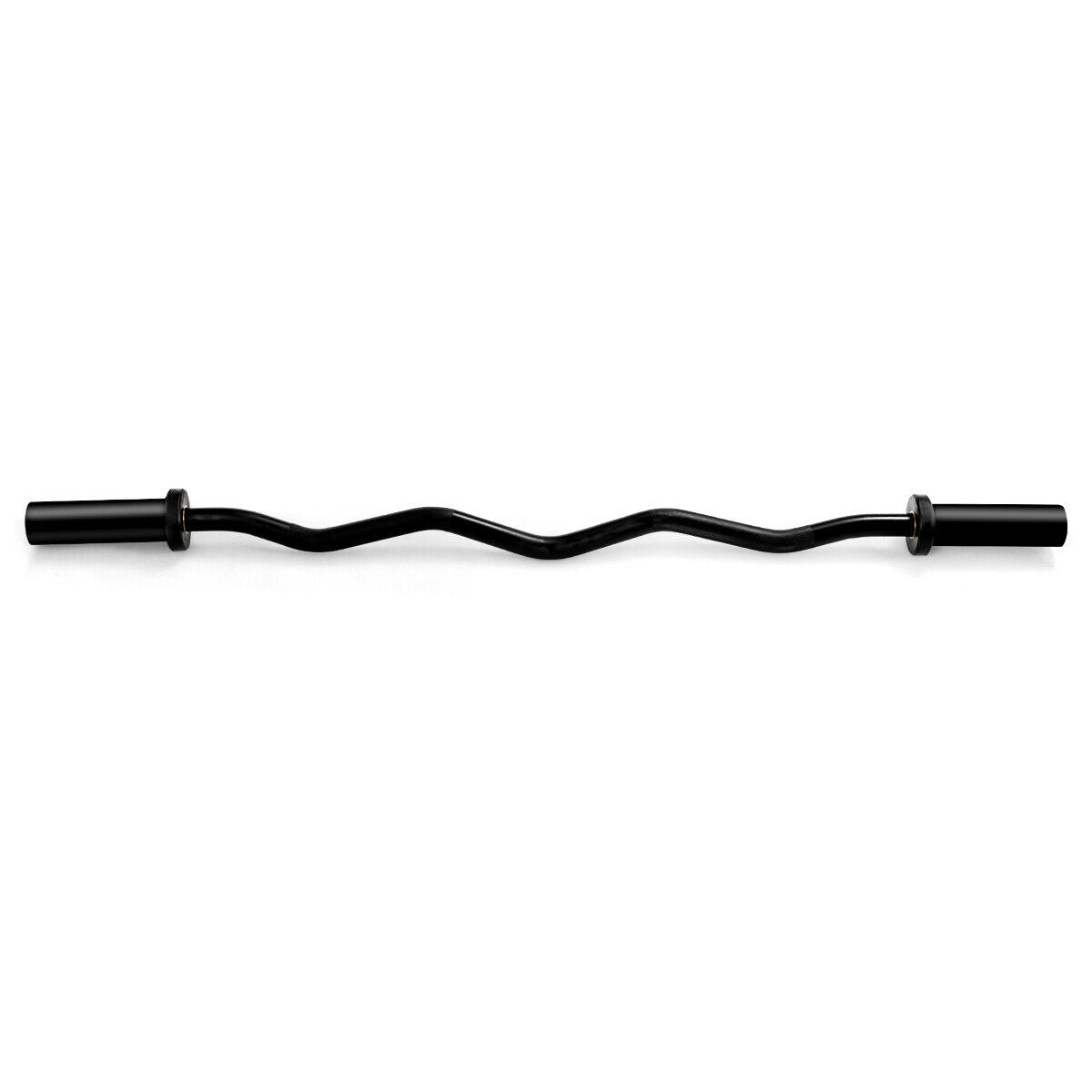 48-Inch Olympic Barbell - 400 lb Capacity Phosphate Steel