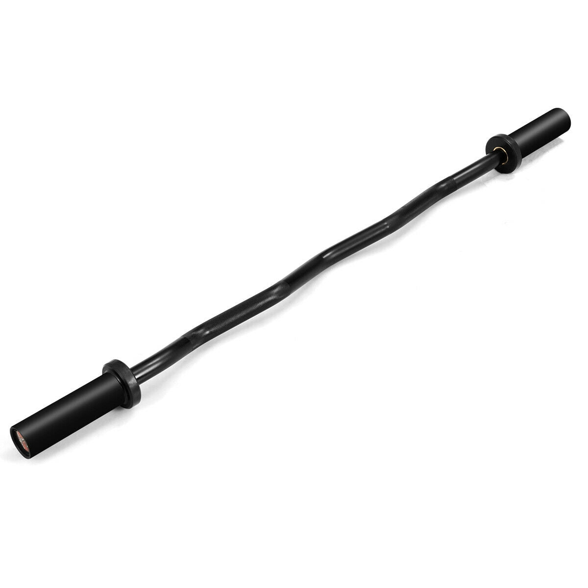 48-Inch Olympic Barbell - 400 lb Capacity Phosphate Steel