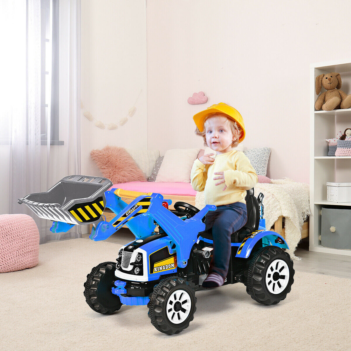 12 V Battery Powered Kids Ride on Dumper Truck
