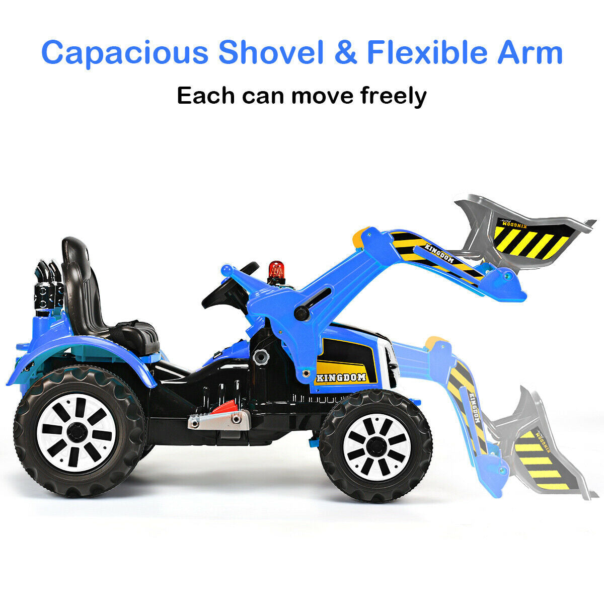 12 V Battery Powered Kids Ride on Dumper Truck