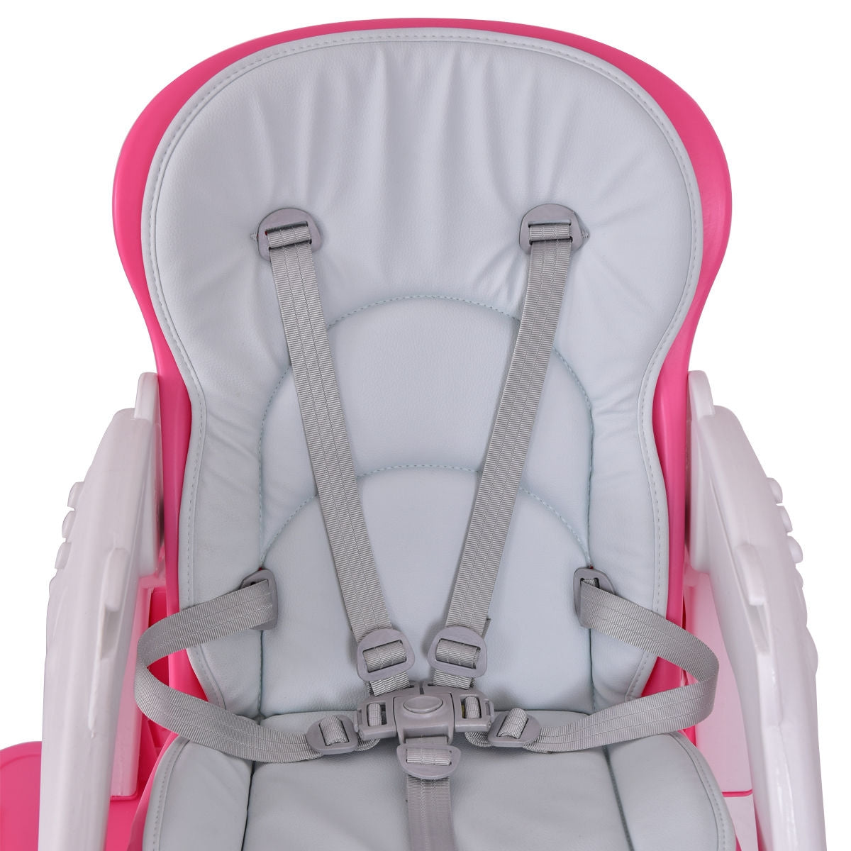 3-in-1 Convertible Baby High Chair with Adjustable Tray