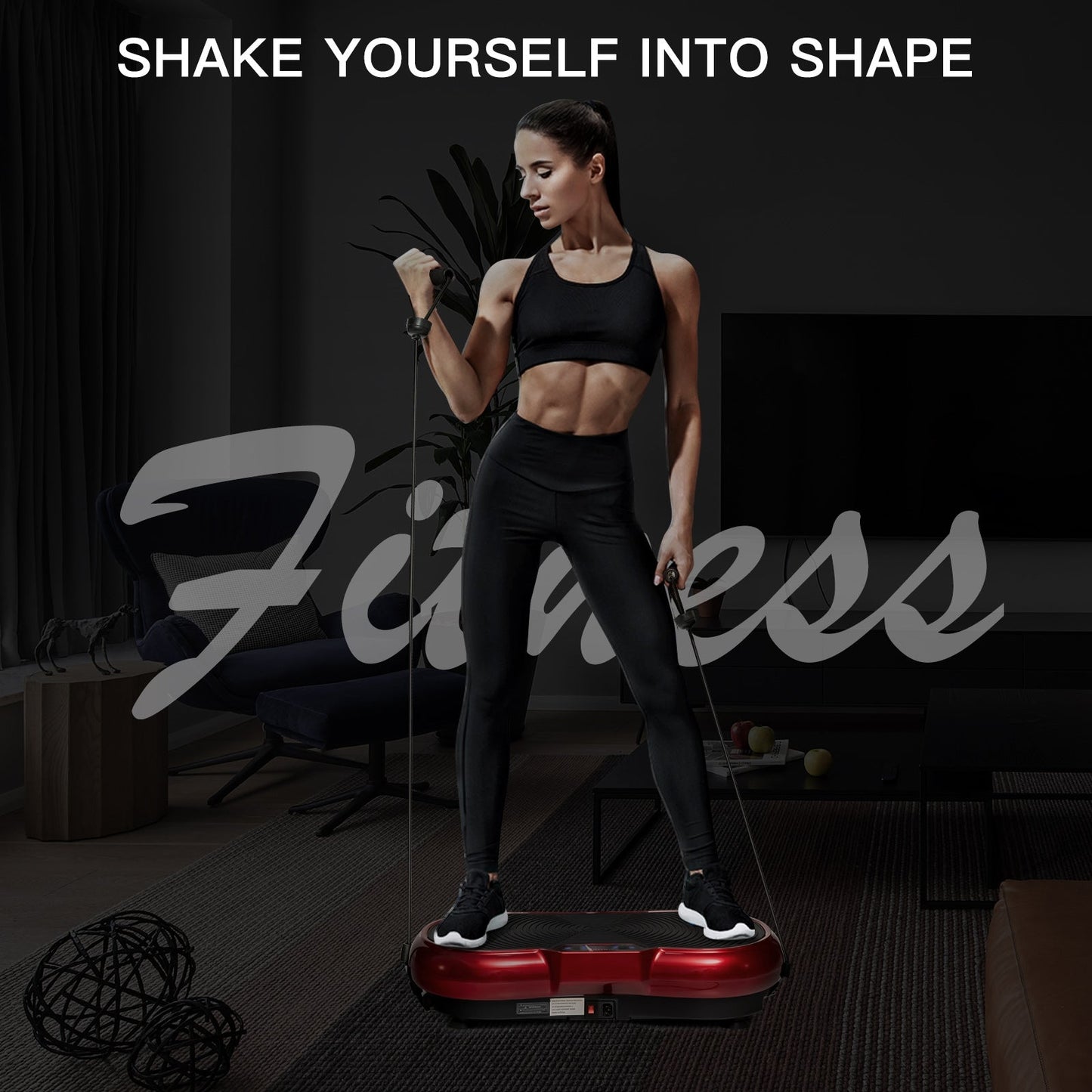 3D Vibration Plate Fitness Machine with Remote Control