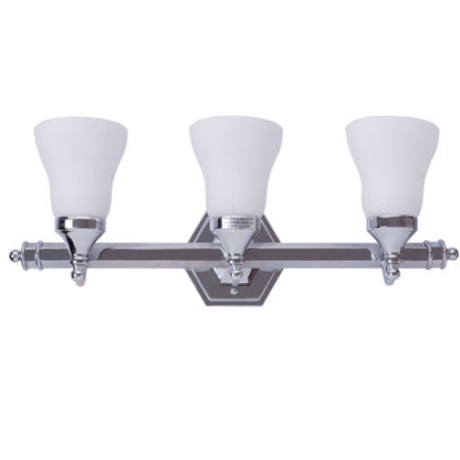 3-Light LED Vanity Fixture 24 Inch Polished Chrome