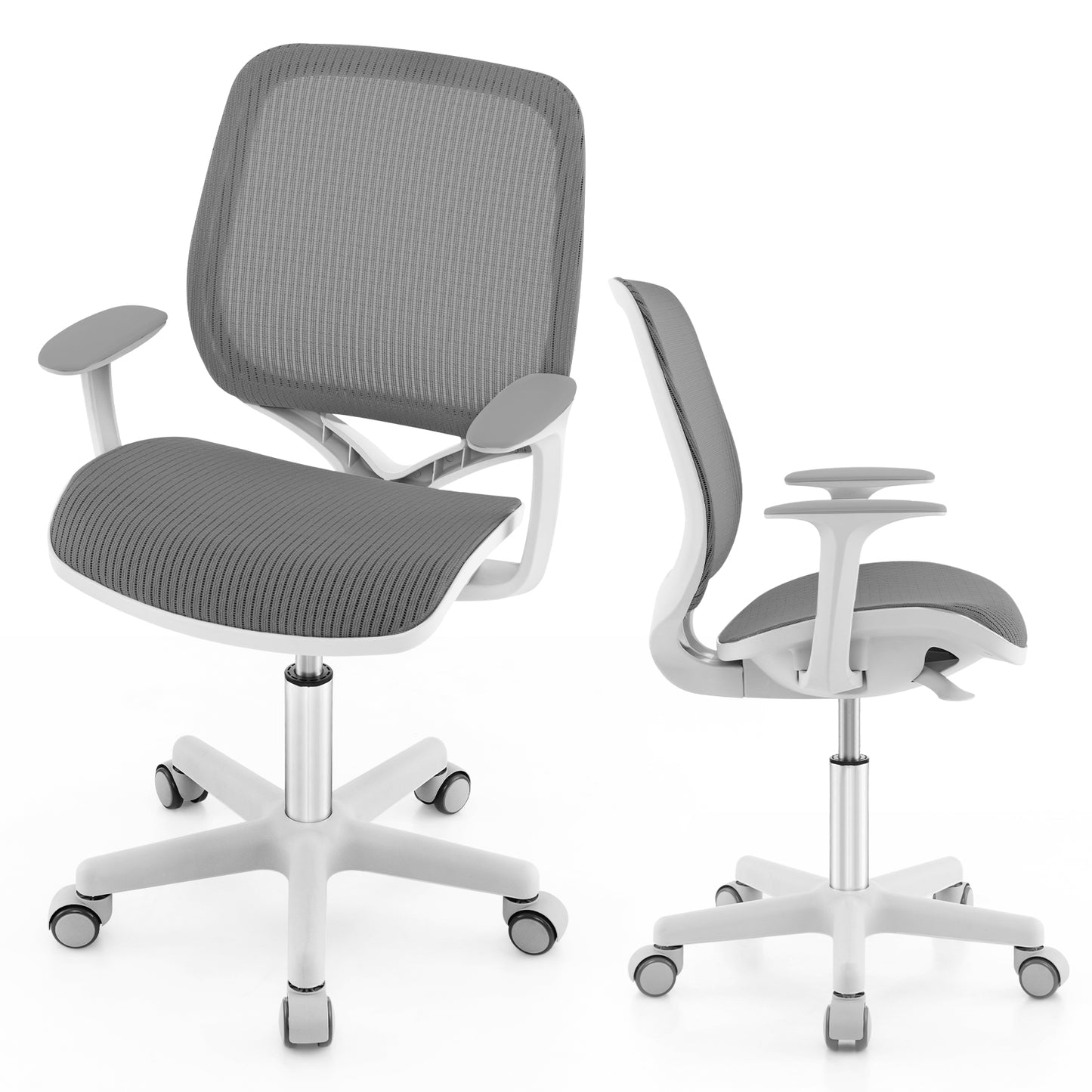 Kids Swivel Mesh Computer Chair with Adjustable Height
