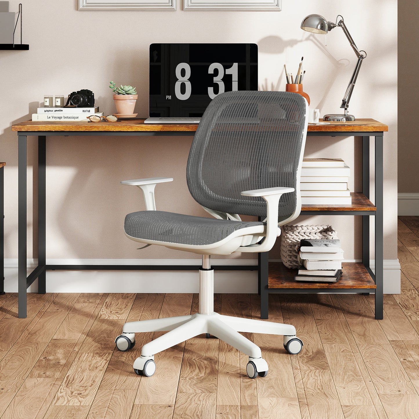 Kids Swivel Mesh Computer Chair with Adjustable Height