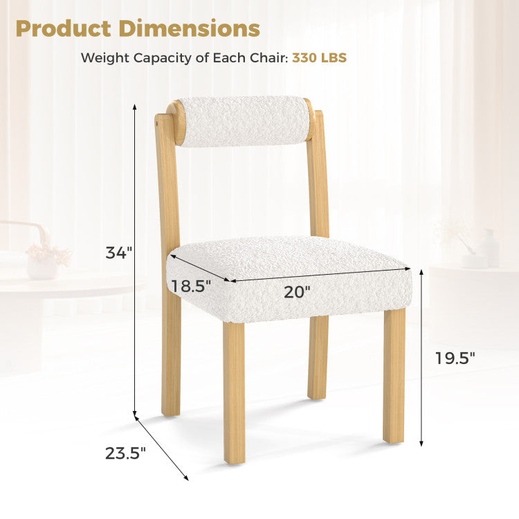 3-Piece Dining Room Set with Bamboo Sideboard & Storage Cabinet