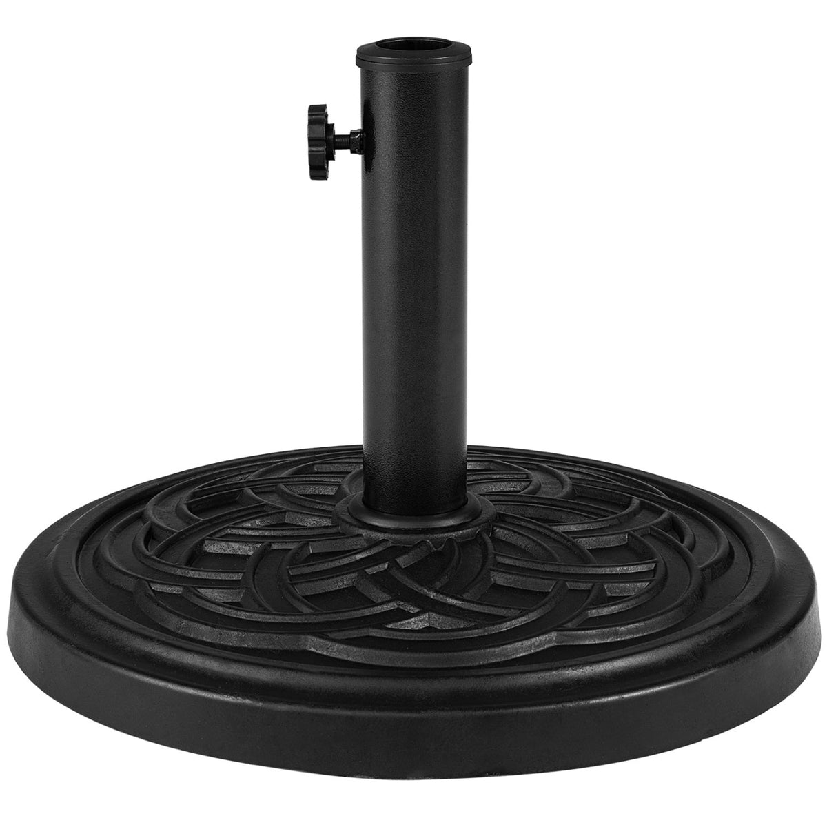 Round Umbrella Base 24 lbs with Adjustable Knob